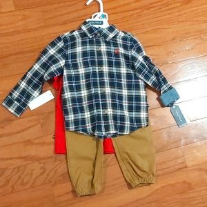 Nautica 3Piece Outfit Set Size 24Mths